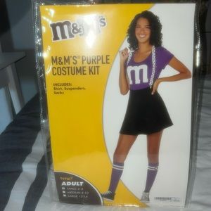 M&M purple costume